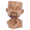 thumbnail image 2 of Macetero de Hombre Musculoso, Florero de Cara Masculina Bien Esculpido, Arte de Sala de Estar, De DecorAción del Hogar, 17 x 11 cm, Macetero de Cara de Hombre Con orificio de, 2 of 7