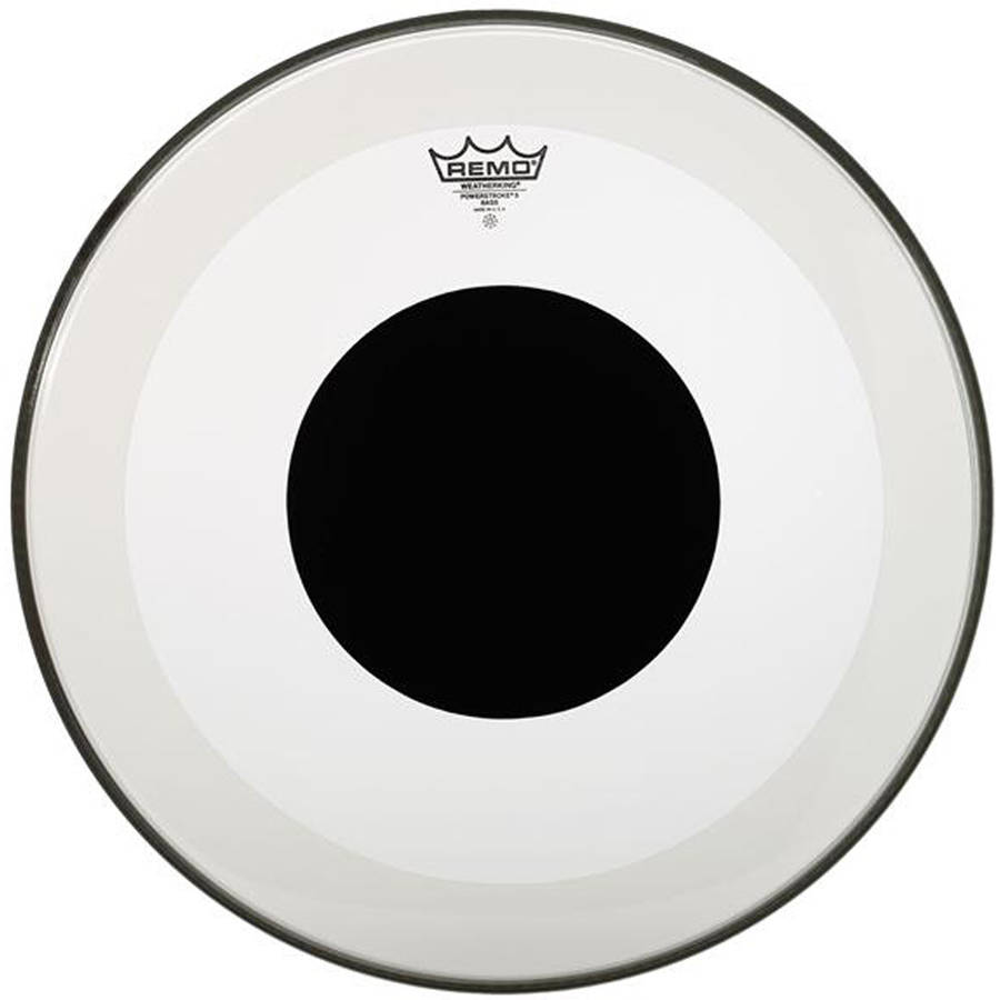 Remo P3132610 BD Powerstroke 3 26" Clear Bass Drum Batter Head w/ Black