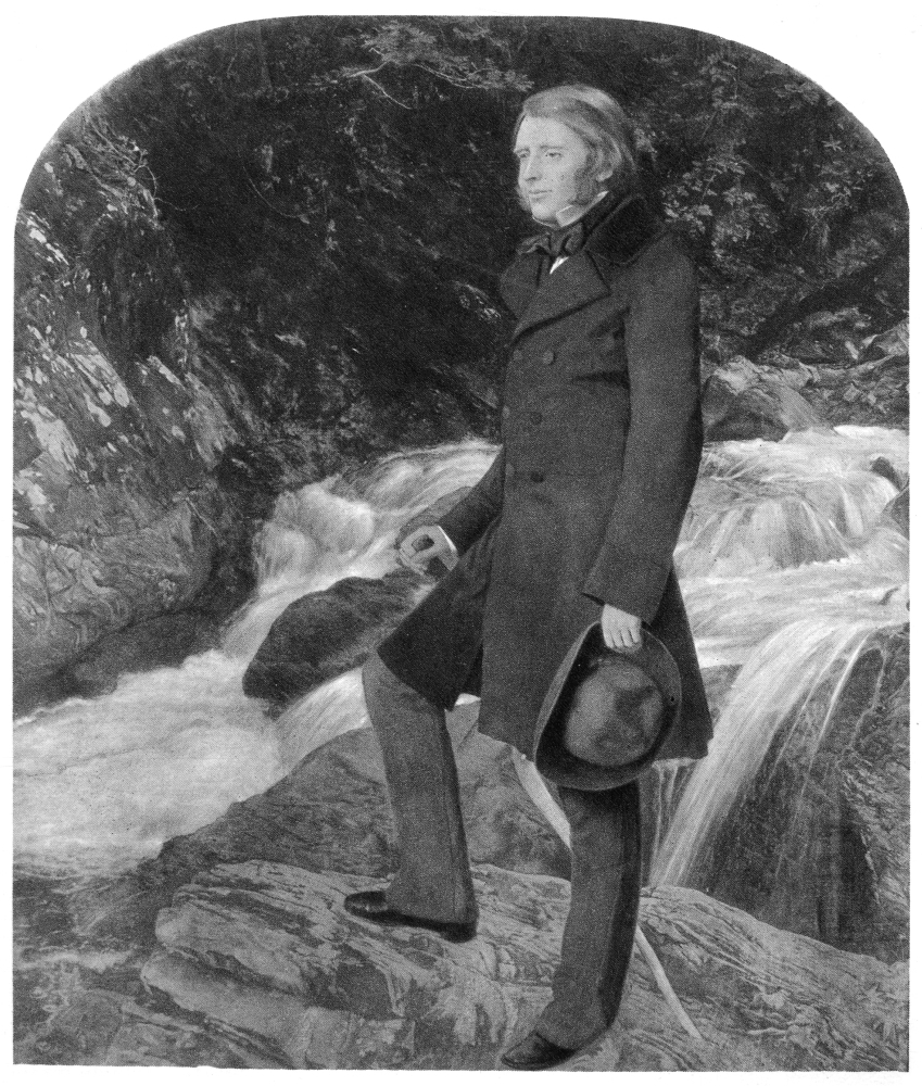 John Ruskin (18191900) Nenglish Critic Oil On Canvas By