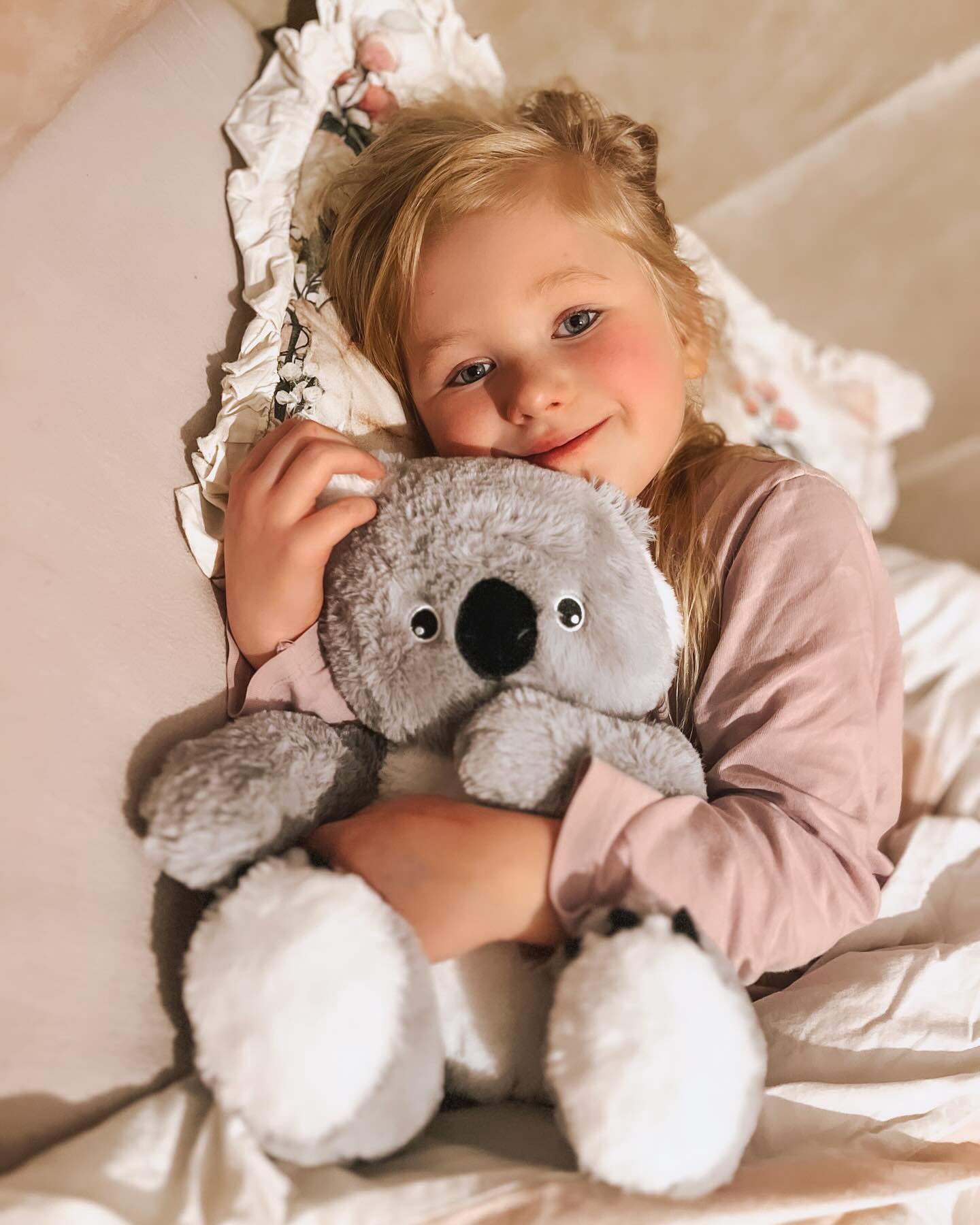OUOZZZ 5Pcs Koala Stuffed Animal, 12" Koala Plush with 4 Babies inside, Koala Soft Plush Pillow Toys