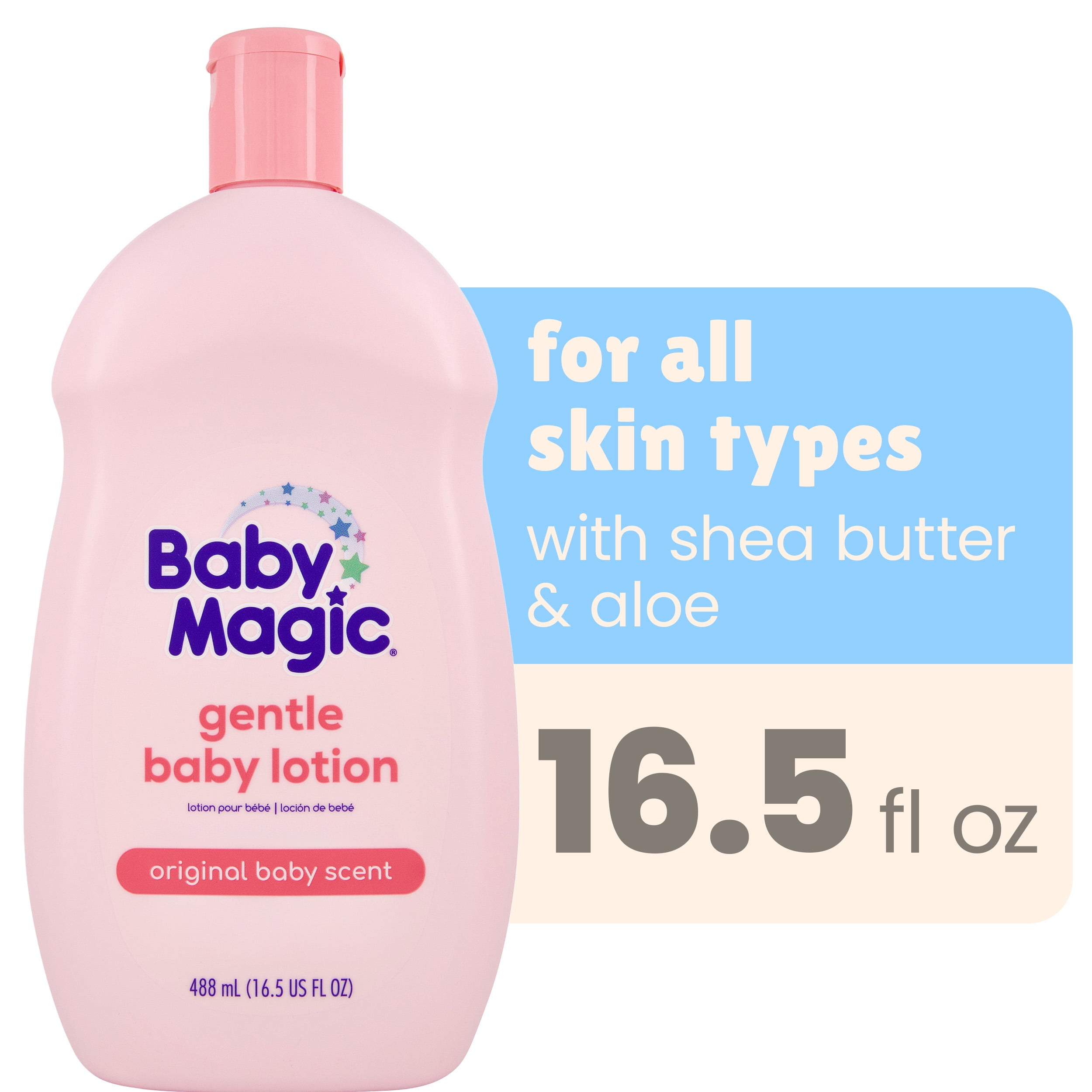 Baby Magic Gentle Baby Lotion, Original Baby Scent, 16.5 fl oz