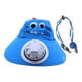 thumbnail image 4 of Sombrero de ventilador de refrigeración Sombrero de visera Sombrero de playa Ligero Transpirable Casual Sombrero de sol Ventilador Visera de sol Dinosaurio, 4 of 9
