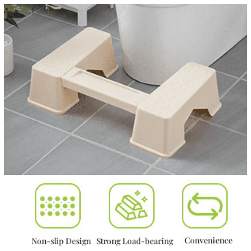 Squatty Potty Toilet Stool Heavy Duty Plastic Squatting Poop Foot Stool ...