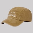 thumbnail image 4 of SAWOBUUN Kids Washed Baseball Cap Unisex Athletic Lightweight Breathable Sun Protection Hat for Outdoor Activity, 4 of 6