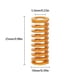 thumbnail image 4 of Matsuzay Resorte de nivelación de cama calentada para impresora 3D, extrusora de extrusión, resorte de troquel de compresión, reemplazo para Kits de mantenimiento de impresoras amarillo 10x25mm, 4 of 6