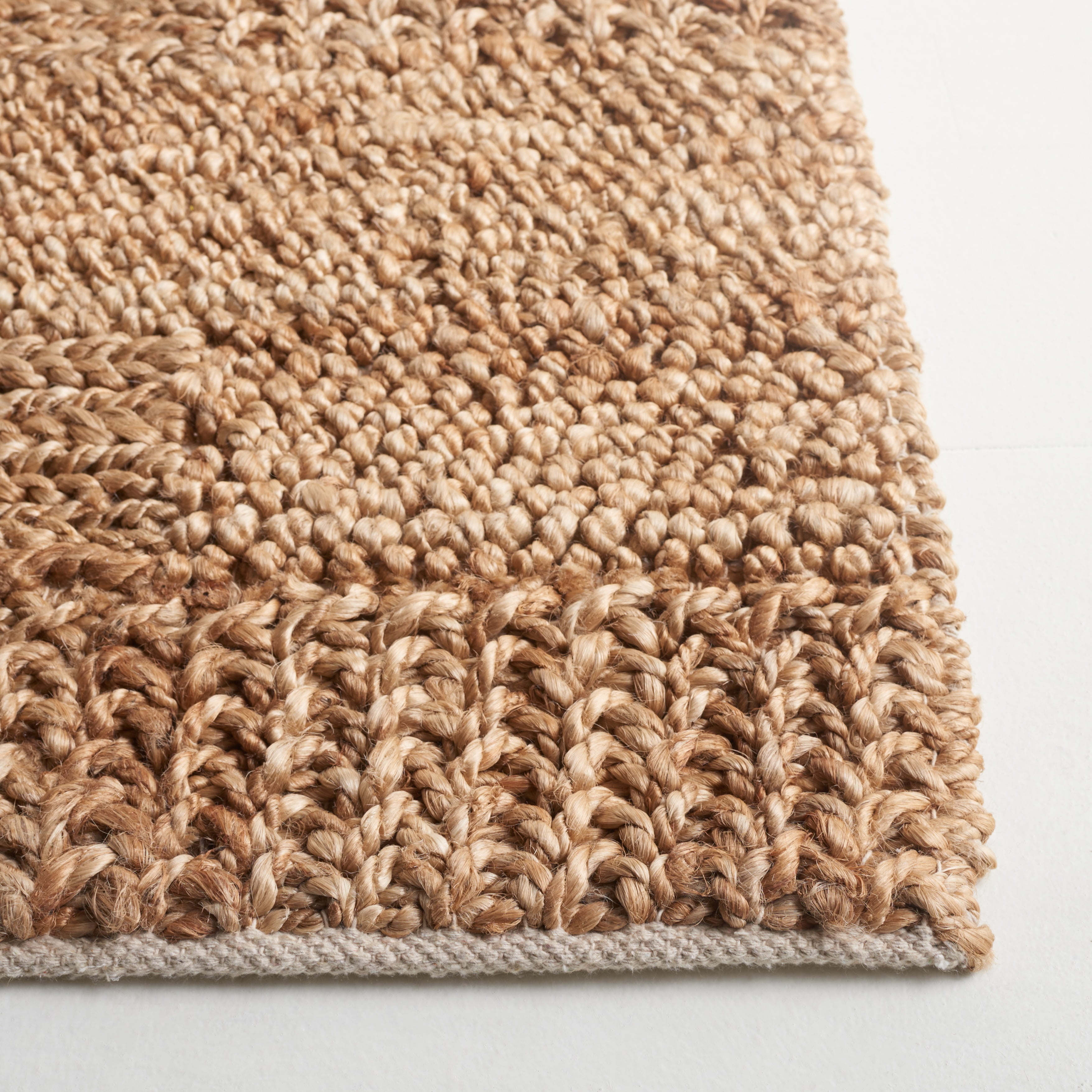 SAFAVIEH Natural Fiber Lacey Solid Runner Rug, Natural, 2'3" x 8'