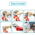 thumbnail image 5 of Abrasive Angle Wheel Discs, Grinder Rasp Disc, Wood Grinder Disc, Diamond Sanding, Electric Angle Grinder Sanding Disc (Silver), 5 of 5