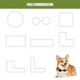 thumbnail image 5 of MAYEERTY 40-Inch 16-Panel Foldable Dog Playpen with Doors for Small to Large Dogs, 5 of 9