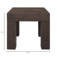 thumbnail image 3 of Moe's Home Collection Evander Side Table Wood Brown, 3 of 5