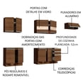 thumbnail image 4 of Cocina Integral MADESA Marcela 280cm Marrón, 4 of 10
