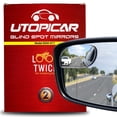 thumbnail image 1 of Espejo retrovisor de coche convexo Utopicar para punto ciego, paquete de 2, 1 of 7