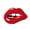 Red2 63x45cm, variant on Red Lips Bath Mat Funny Lips Shaped Bathroom Rug Non- Washable Small Area Rugs for Valentine's Day Halloween Party Door Bathroom Bathtub Decor Supplies