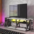 thumbnail image 4 of Genesis 60" Gaming TV Stand, White, 4 of 5