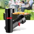 thumbnail image 2 of Qiilu DC 1.5V D Size Battery Powered Solid Barbecue Grill Rotator Motor BBQ Roast Bracket Accessory, 2 of 7
