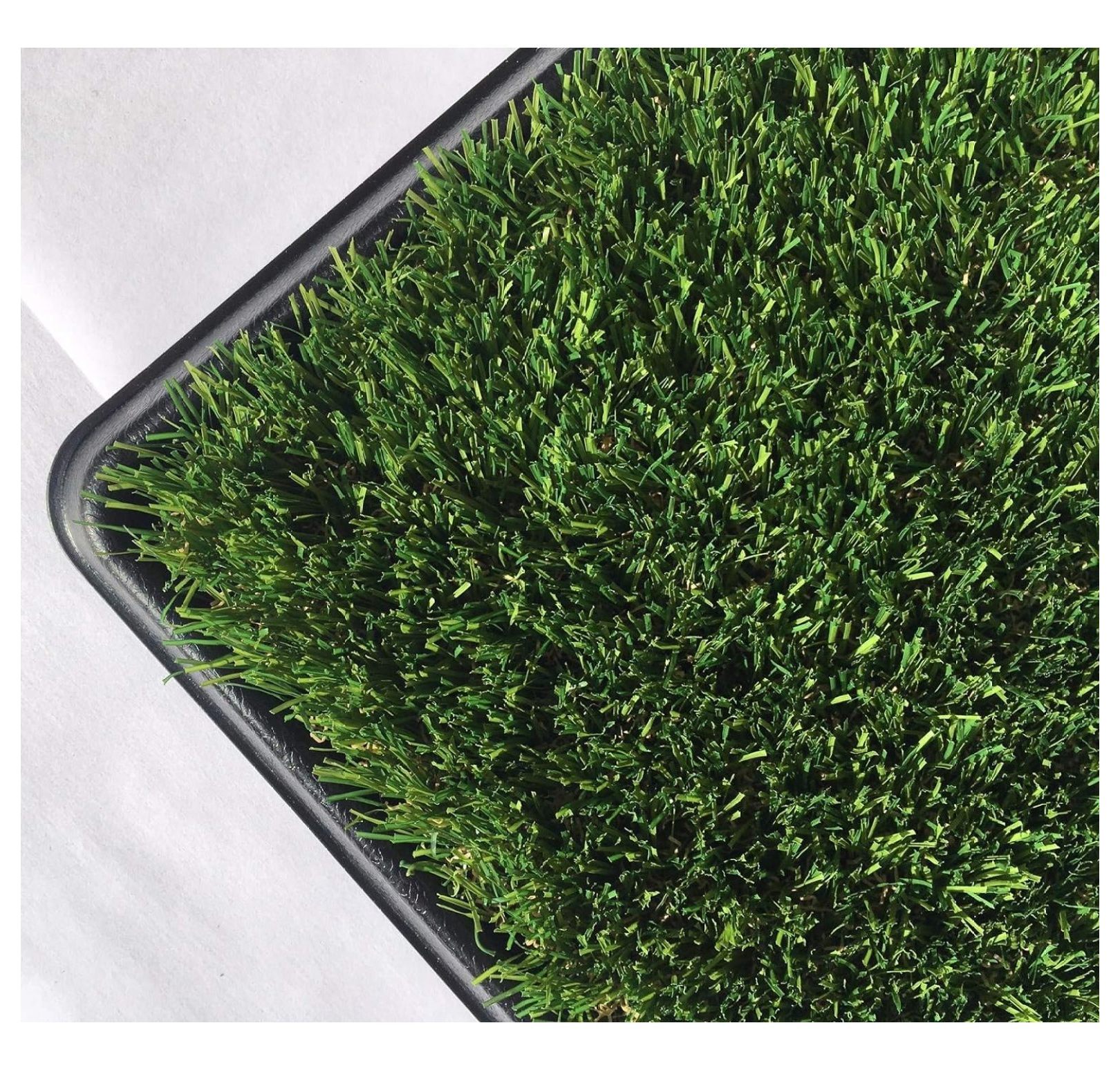 Dog Grass Pee Pads Replacement (20"x25")(Set of 2), Artificial Grass Pet Turf for Puppy Potty Trainer Tray Use