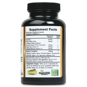 All Natural InflamEase Turmeric Curcumin Plus by Ecostream Naturals - Maximum Support 3000 mg, Gluten-Free - 60 Supplement Pills