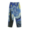thumbnail image 5 of Bingfone Pajamas For Women,The Starry Night Pajama Pants With Pockets-Medium, 5 of 9