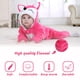 thumbnail image 4 of Disfraz TONWHAR unisex con forma de animal bebé con forma de zorro rosa, 12 a 18 m, 4 of 9
