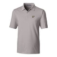 thumbnail image 2 of Men's Cutter & Buck Gray West Virginia Mountaineers Big & Tall Forge Pencil Stripe Stretch Polo, 2 of 3