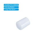 thumbnail image 4 of Uxcell Kitchen Sink Rack Feet, 50 Pack 7mm IDx9mm OD PVC Rack Bottom Protective Replacement Feet, White, 4 of 6