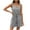 Gray jumpsuits for womens, variant on Usmixi Jumpsuits for Women Dressy Casual Button up Elastic Waist Drawstring Tank Mini Jumpsuits Overalls Summer Scoop Neck Sleeveless Solid Short Formal Rompers Gray xl