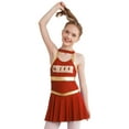 thumbnail image 2 of inhzoy Kids Girls Cheer Leader Uniform Dance Dress Red 16, 2 of 9