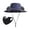 Navy, variant on PALIFEUR Solar Fan Hat Outdoor Solar Powered Fan Hat Water Proof Hat With Fans Solar Power Wide Lightweight Sun Hat for Beach Camping