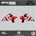 thumbnail image 3 of Kalair GFX Graphics Kit for Yamaha TTR50 (2006-2023) Invasion Series, 3 of 5