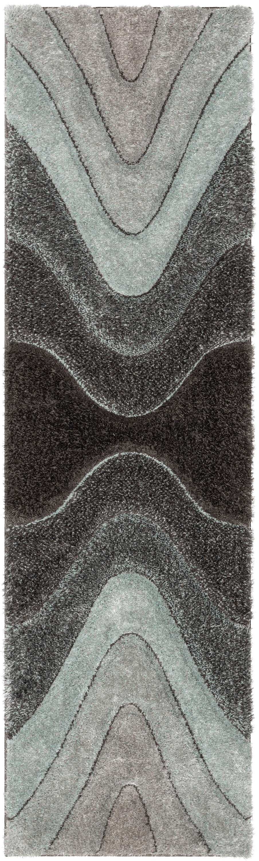 Well Woven San Francisco Hand-Made Runner Rug, 2' 7" x 9' 10"