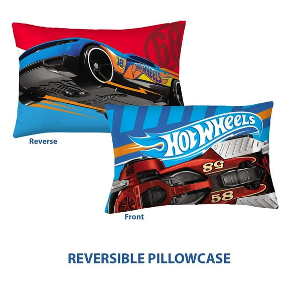 Hot Wheels "Fast Pace" Pillowcase