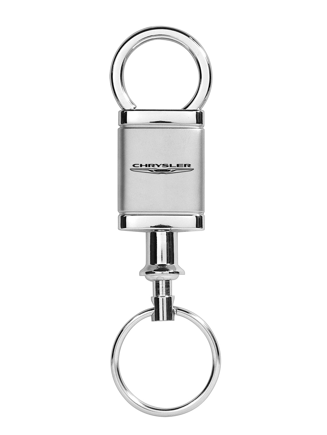 Chrysler Silver Metal Valet Key Chain