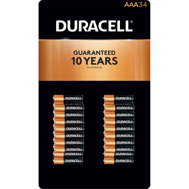 Duracell AAA Alkaline Batteries, 40count