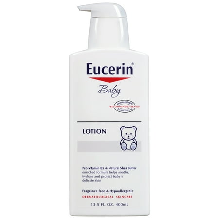 UPC 072140019839 product image for Eucerin Baby Body Lotion  Unscented Baby Lotion  13.5 Fl Oz Pump Bottle | upcitemdb.com