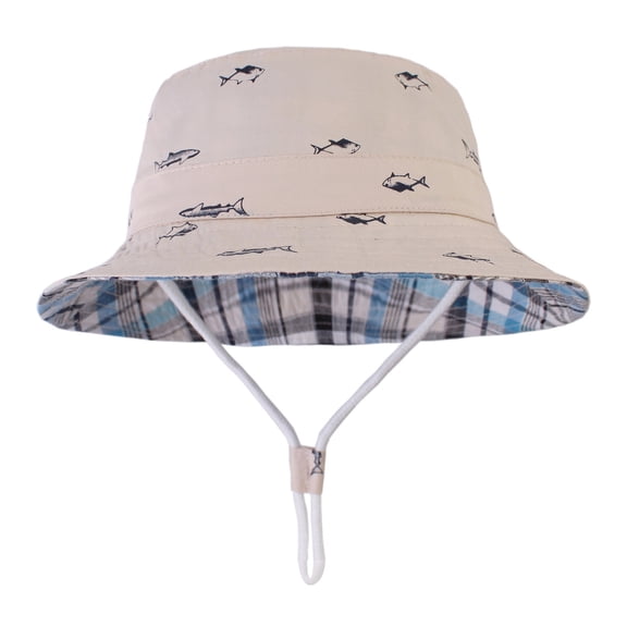 Quealent UPF 50 Beach Baby Sun Hat Sun Protection Cute Wide Brim Summer Baby Boy Bucket Hats Toddler Sun Hats for Girl (Yellow, 1-2 Years)