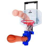 Franklin Sports Shoot Again Over The Door Mini Basketball Hoop With Rebounder and Automatic Ball Return
