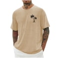 thumbnail image 4 of Men's Short Sleeve Crew Neck Basic T-Shirts Comfortable and Durable for All Seasons, 4 of 5