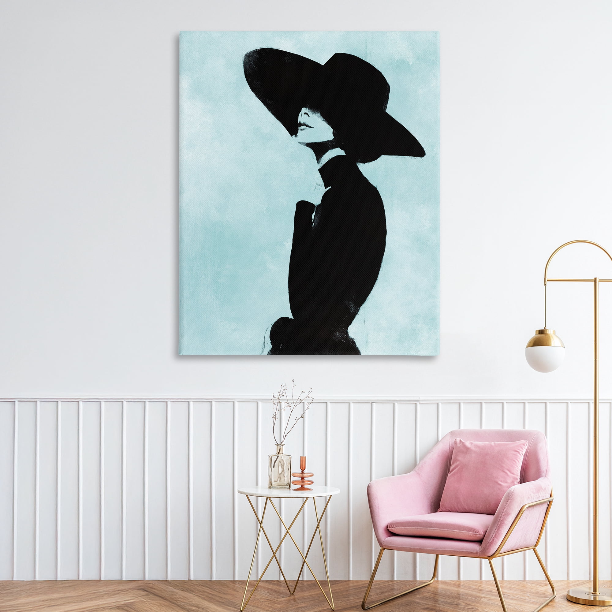 Stupell Industries Eclipse In Black Canvas Wall Art, design by Svetlana Aleynikova