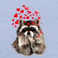 thumbnail image 3 of CafePress - Raccoon Blowing Kisses Cute Animal Love T Shirt - Cute Toddler T-Shirt, 100% Cotton, 3 of 4