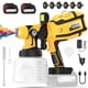 thumbnail image 1 of Pulverizador de pintura PEMMKORE de 700 W de alta potencia inalámbrico con tanque de 1400 ml, 1 of 9