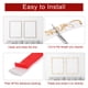 thumbnail image 4 of Uxcell Moldura de Pared Flexible, Moldura de Borde Autoadhesiva de 1" x 16.4 Pies, Blanca, 4 of 6