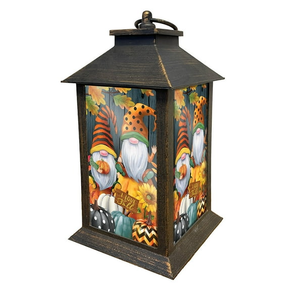 Briarwood Lane Fall Gnomes Lantern