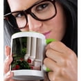 thumbnail image 2 of 3dRose, Louisiana, St. James Parish, Oak Alley Plantation - US19 BJA0015 - Jaynes Gallery, 11oz Two-Tone Green Mug, 2 of 7
