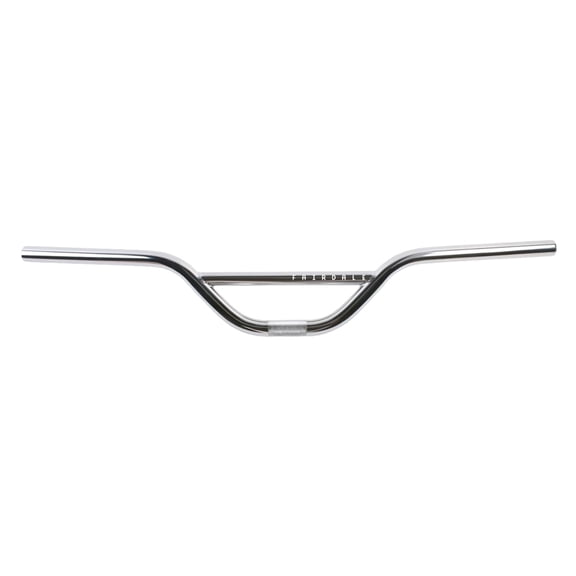 Fairdale MX4 Riser Handlebar 22.2mm 28 Wide 4 Rise Chrome Chromoly Steel