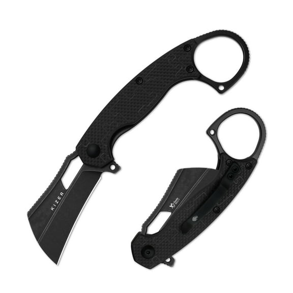 izer Dodo EDC Folding Pocket Knife Nitro-V Blade G10 Handle Liner Lock V2702A3