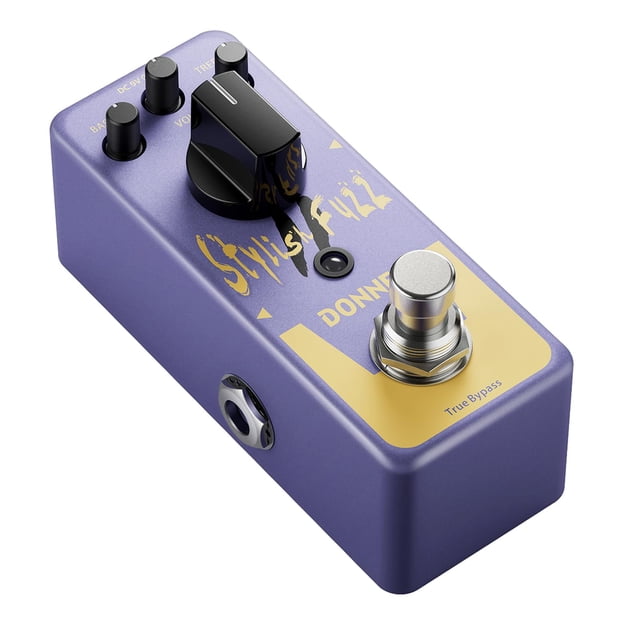 Pedal de guitarra Fuzz Donner Fuzz Stylish Ⅱ para guitarra eléctrica y bajo