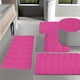 thumbnail image 1 of Juego de 5 Alfombrillas de Baño de Espuma | Alfombras de Baño Ultrasuaves y Antideslizantes | Lavables a Máquina, de Secado Rápido, Absorbentes de Agua | 40,6 X 60,9 Cm, 40,6 X 50,8 Cm, 38,1 X 43,2 C, 1 of 6
