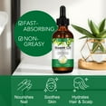 thumbnail image 3 of Aliver Neem Oil - 6 Fl Oz – 100% Natural Cold Pressed Neem Oil - for Face, Skin Care, Hair Care, Scalp Massage & Body Massage – Carrier Oil with Dropper, 3 of 10