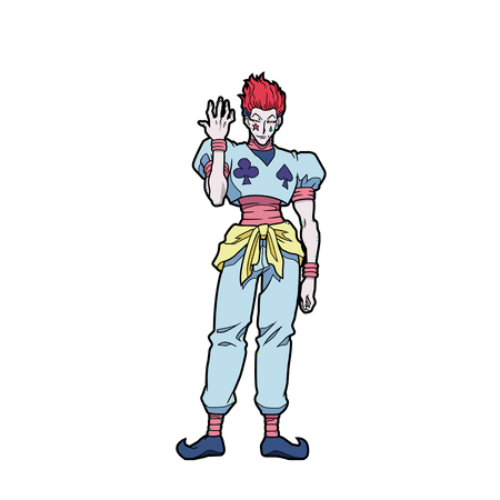 UPC: 0810021537122 | Hunter X Hunter Hisoka FiGPiN – 3 in Collectible Pin (708)
