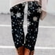 thumbnail image 2 of Guardurnaity Leggings elásticos de poliéster con diseño de copos de nieve para celebrar la Navidad, ideales para Navidad y yoga. Prendas para la parte inferior del cuerpo l, 2 of 6