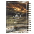 thumbnail image 2 of Christian Art Gifts Journal w/Scripture Anchor For the Soul Hebrews 6:19 Bible Verse 192 Ruled Pages, Large Hardcover Notebook, Wire Bound, 2 of 4